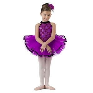Dance 2-in-1 Jazz Ballet Pageant Recital Costume